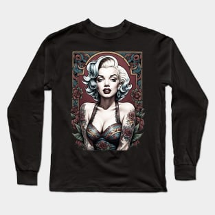 Marilyn Monroe 0006 Style 01 Long Sleeve T-Shirt